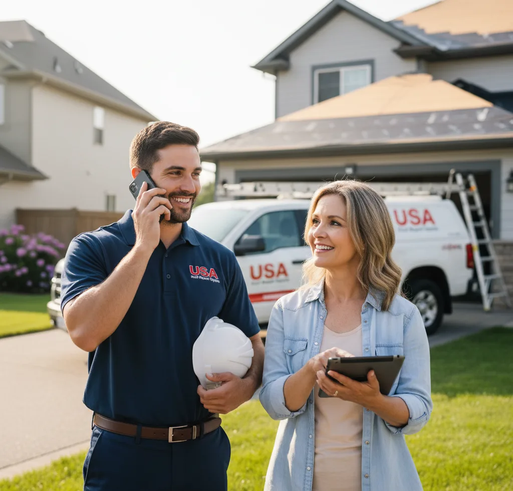USA Roof Repair Experts customer support in Redwood Falls